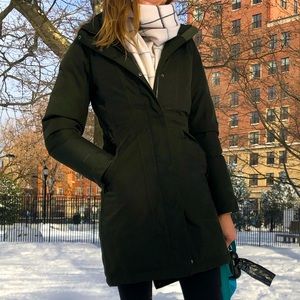 Super-Warm Evergreen North Face Parka